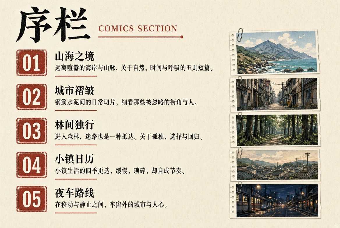 序栏